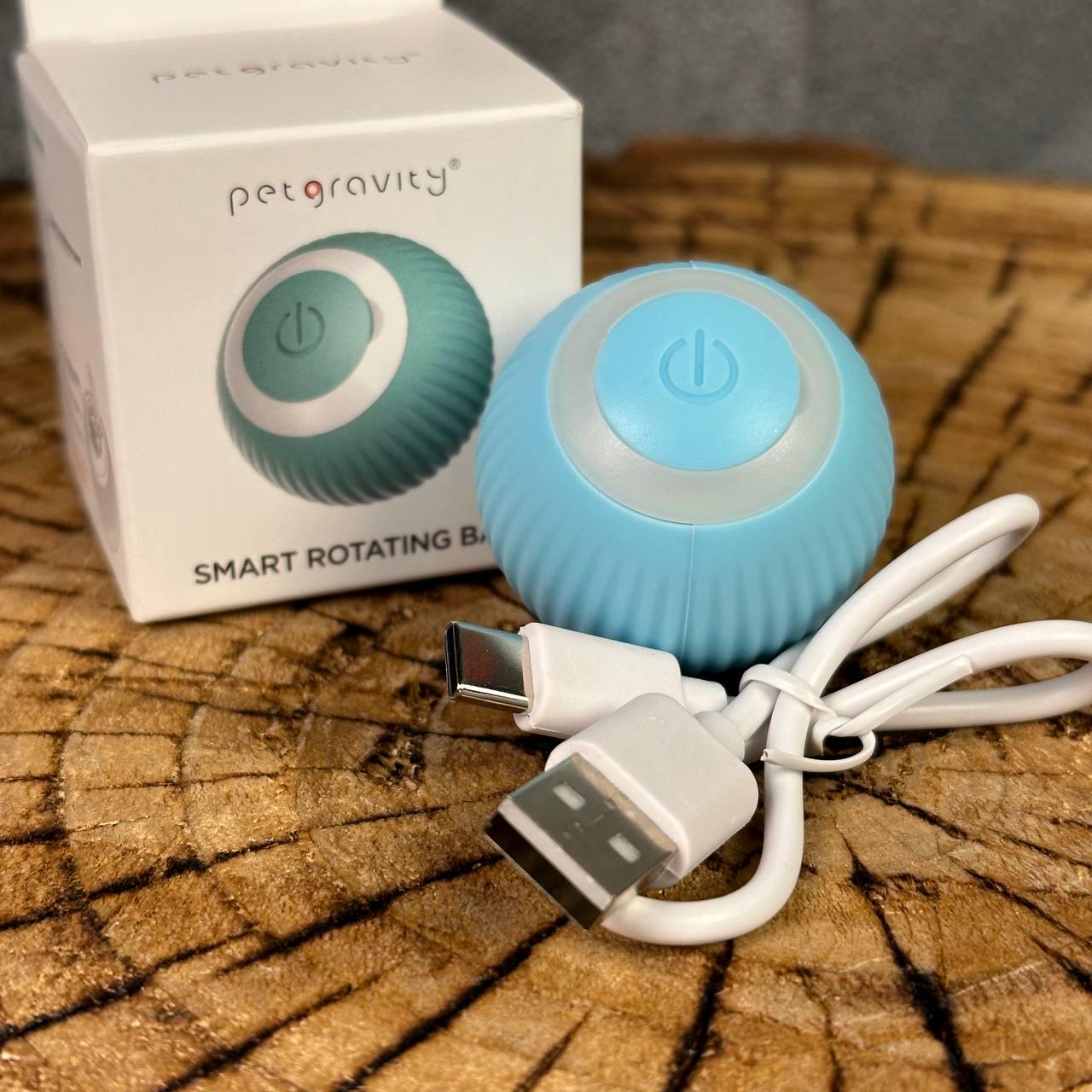 Мячик для кота Smart Petgravity с Usb зарядкой умный Мячик для кота Smart Petgravity с Usb зарядкой умный