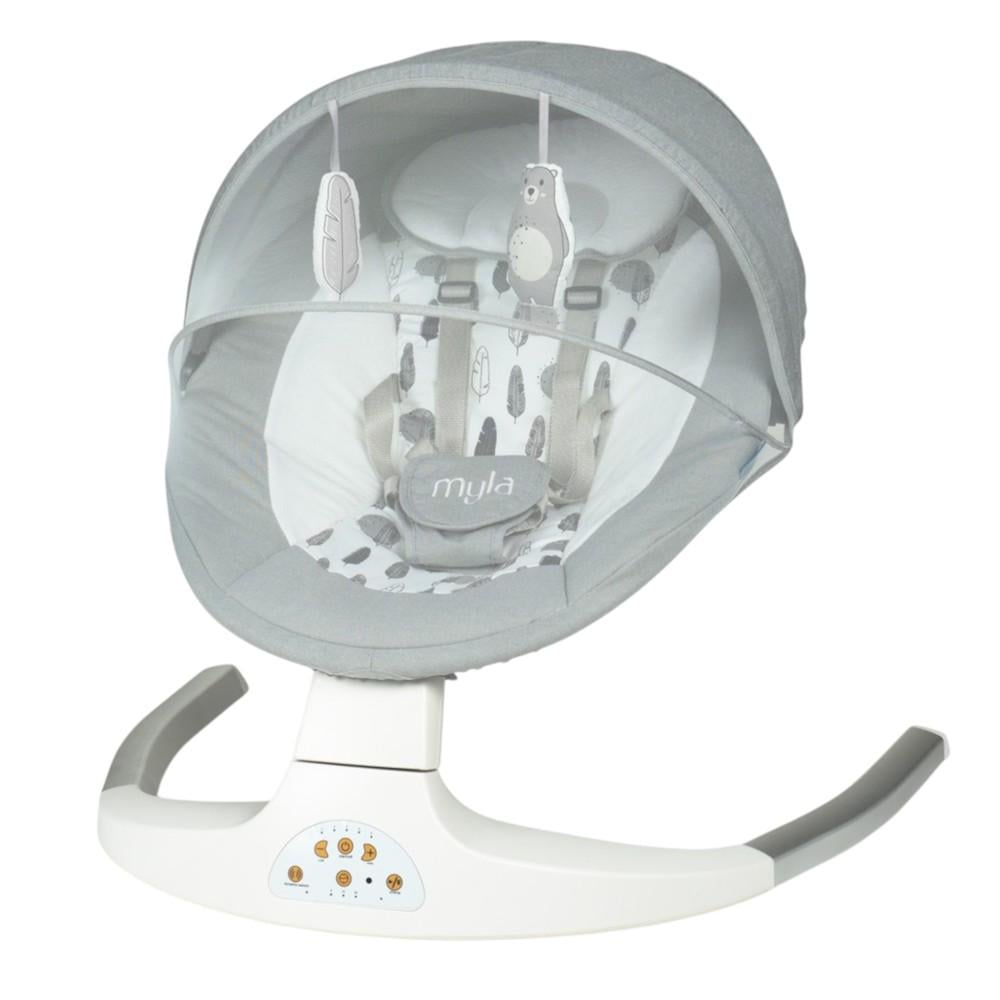 Убаюкивающий центр ME 1074 MYLA пульт 5 скоростей таймер 12 мелодий USB 2 положения спинки (26862220)