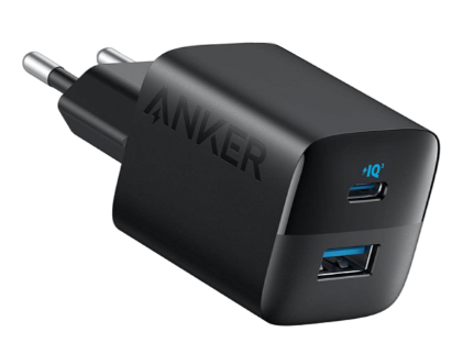 Зарядний пристрій мережевий Anker PowerPort 323 33W Dual-Port USB-C Чорний (UG-A2331G11)