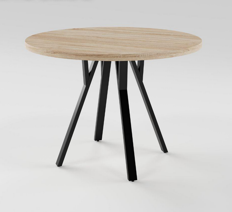 Стіл круглий LITE slide D800 розкладний 18 мм (202600031)