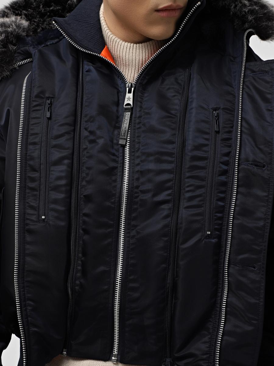 Куртка зимова коротка Airboss N-2B Starhawk L Синій (125591) - фото 2