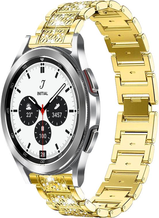 Браслет металлический Glam для Galaxy Watch 4 Classic 42 мм Gold (32794-2A) Браслет металлический Glam для Galaxy Watch 4 Classic 42 мм Gold (32794-2A)