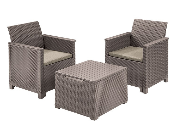 Комплект садових меблів Keter Emma Elodie Balcony Set (CNT00008277)