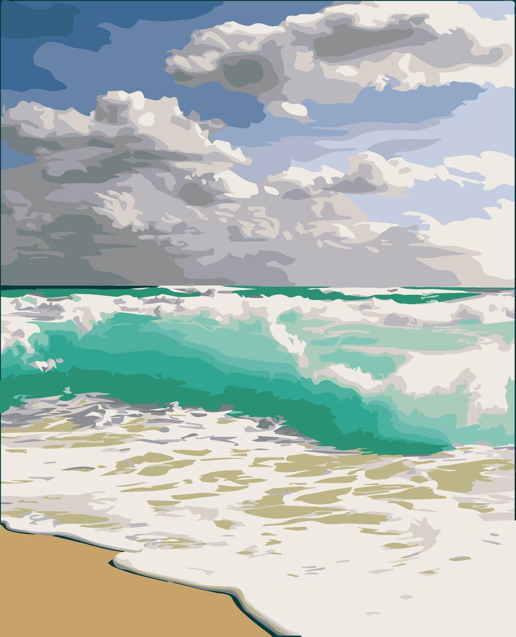 Картины по номерам Artissimo PNX2880 Море 50x60 см (2238364650) Картины по номерам Artissimo PNX2880 Море 50x60 см (2238364650)