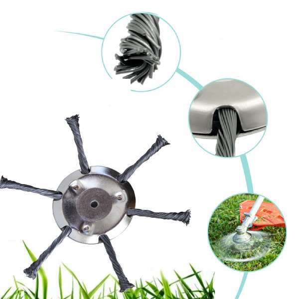 Насадка для мотокосы 150 мм с отверстием крепления 5,5 мм (K00123-1) - фото 4