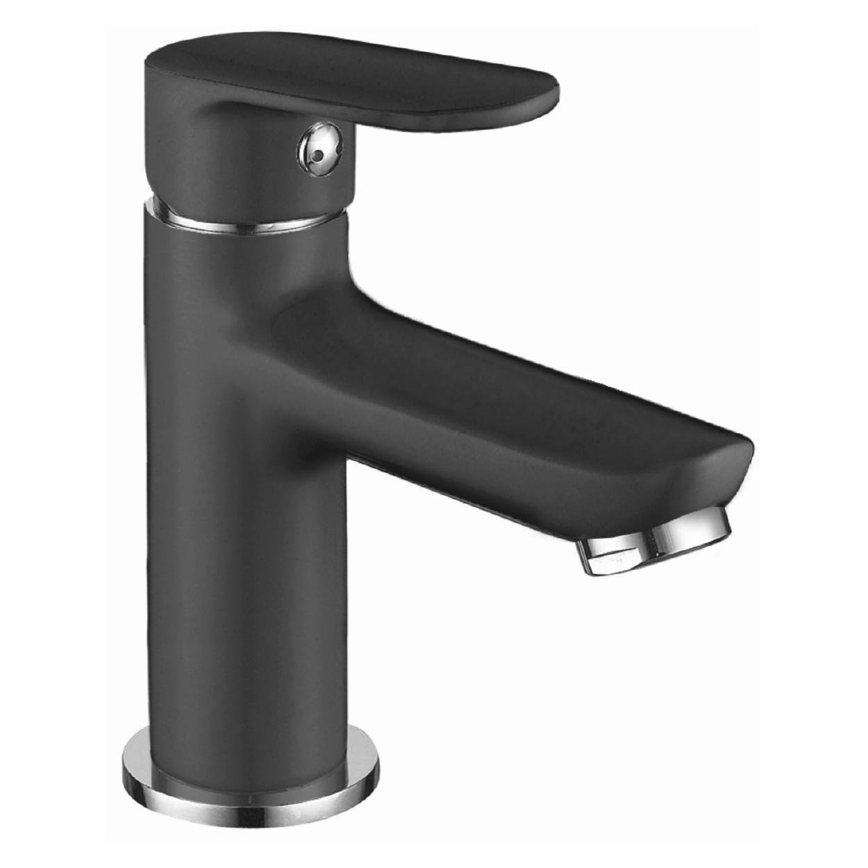 Смеситель для умывальника Imprese LASKA 05040 (35)B однорычажный Черный (158496)