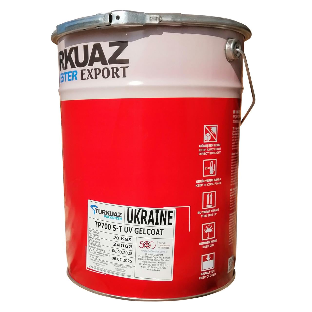 Гелькоут TP700 S-T Gelcoat Прозрачный