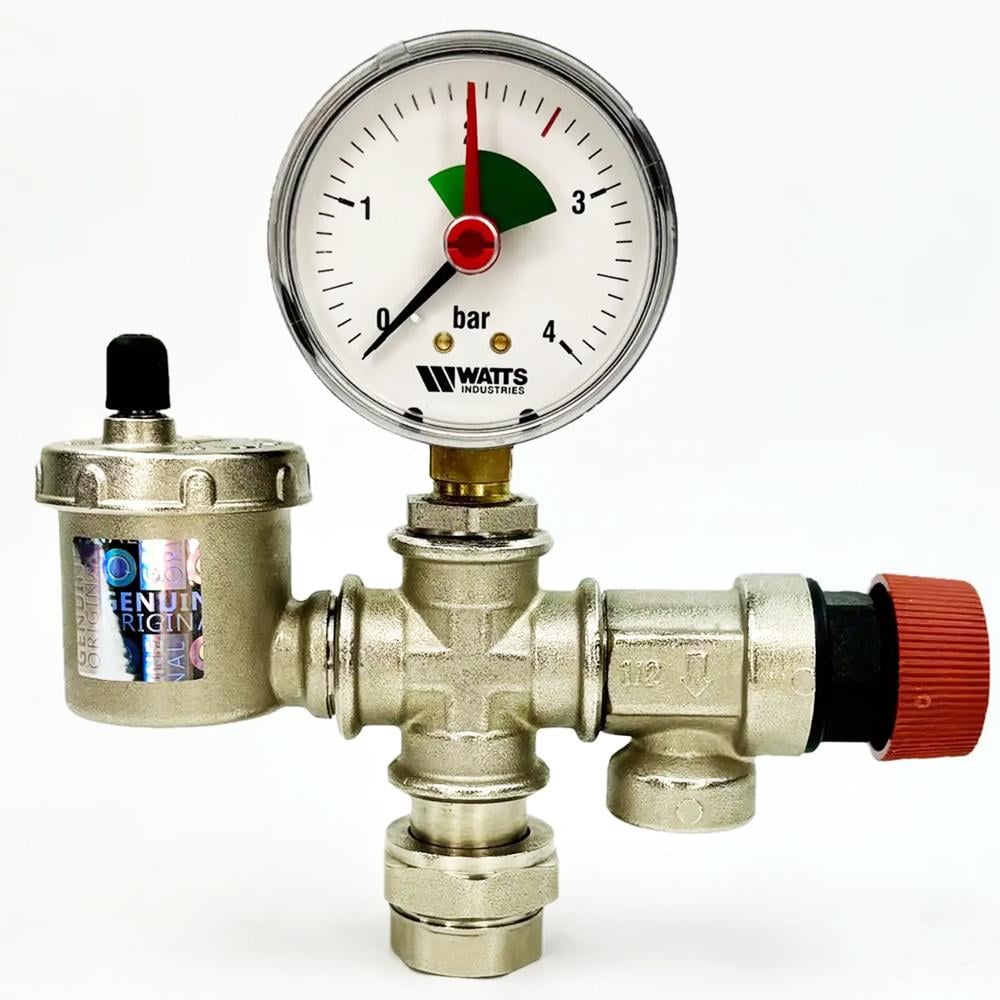 Группа безопасности котла Kvant Laboratory ITAP MV-X30 манометр V63 3 bar 50 кВт 1/2-3/4"т (31766127)