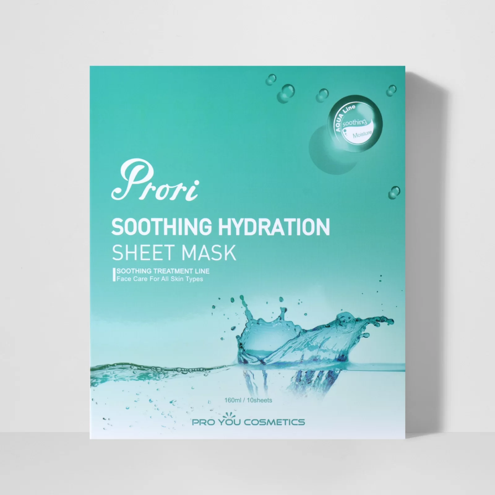 Маска увлажняющая PRO YOU Professional Prori Soothing Hydration Sheet Mask 160 мл 10 шт. (11170200)