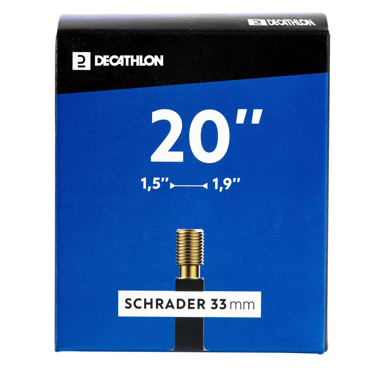 Велорезина с ниппелем Schrader 20х1,5-1,9" (18205670)