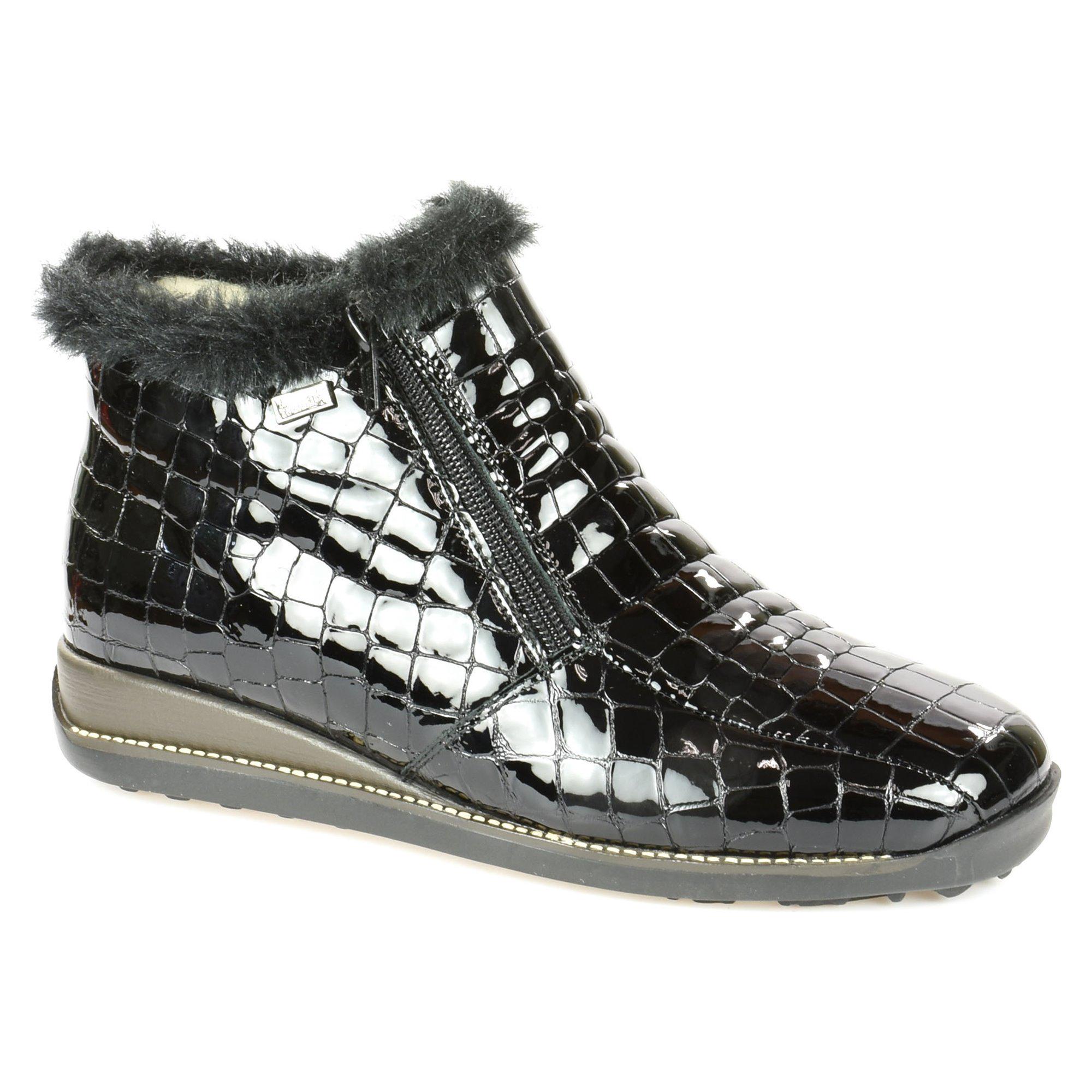 Ботинки зимние женские Rieker р. 38 Черный (011013-38)