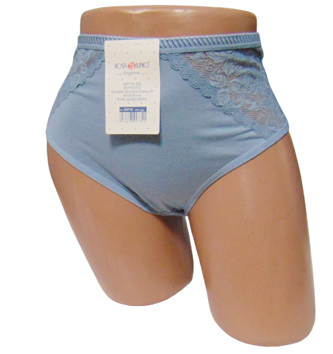 Женские трусики хлопковые Rosa Junio 9732 3XL Синий (1726316743)