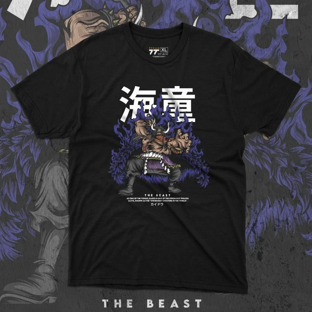 Футболка мужская с принтом Ван Пис Kaido The Beast р. 48 (2896476952)