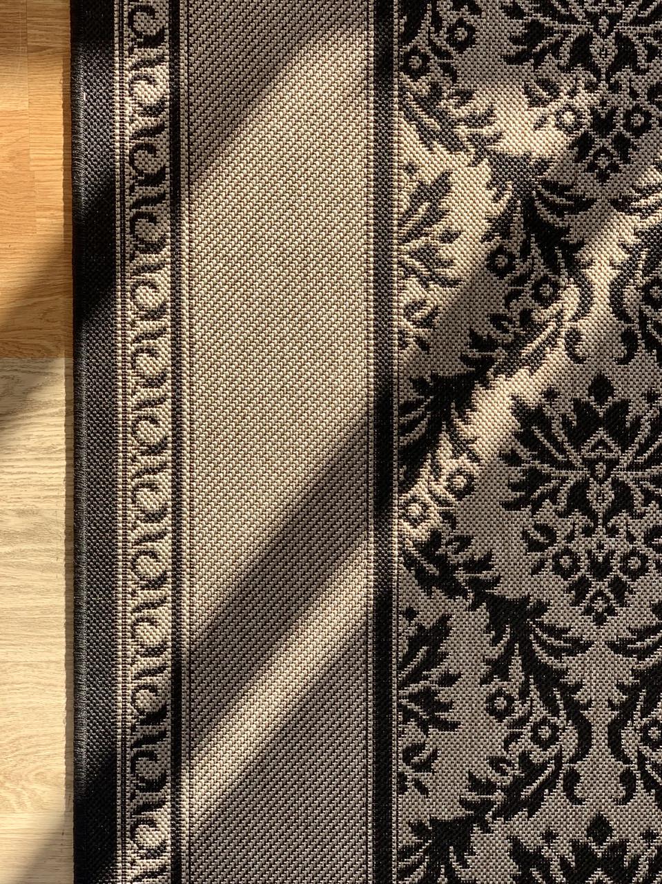 Килим безворсовий абстрактний 160х230 см Сірий (10141-0515) - фото 3 Килим безворсовий абстрактний 160х230 см Сірий (10141-0515) - фото 3