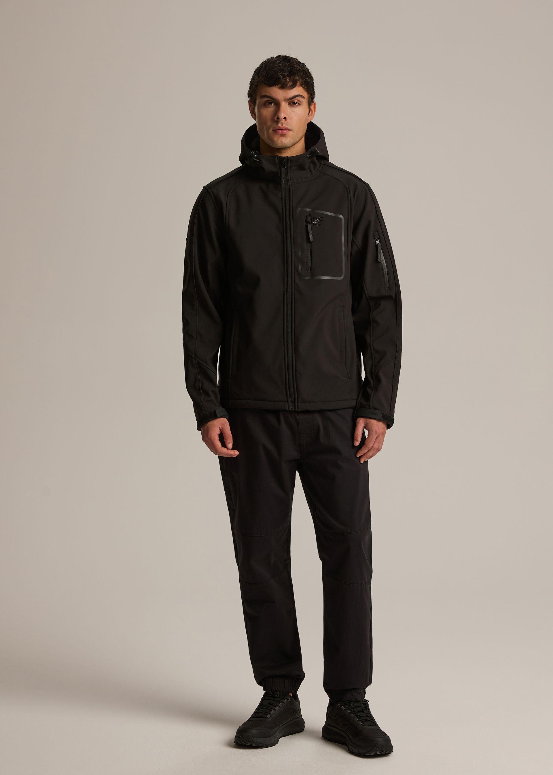 Куртка мужская Diverse EVO CHISSO софтшел L Черный (5905384180230)