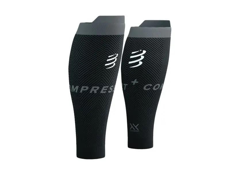 Гетри компресійні Compressport R2 Oxygen T3 Black/Steel Grey (19100213)