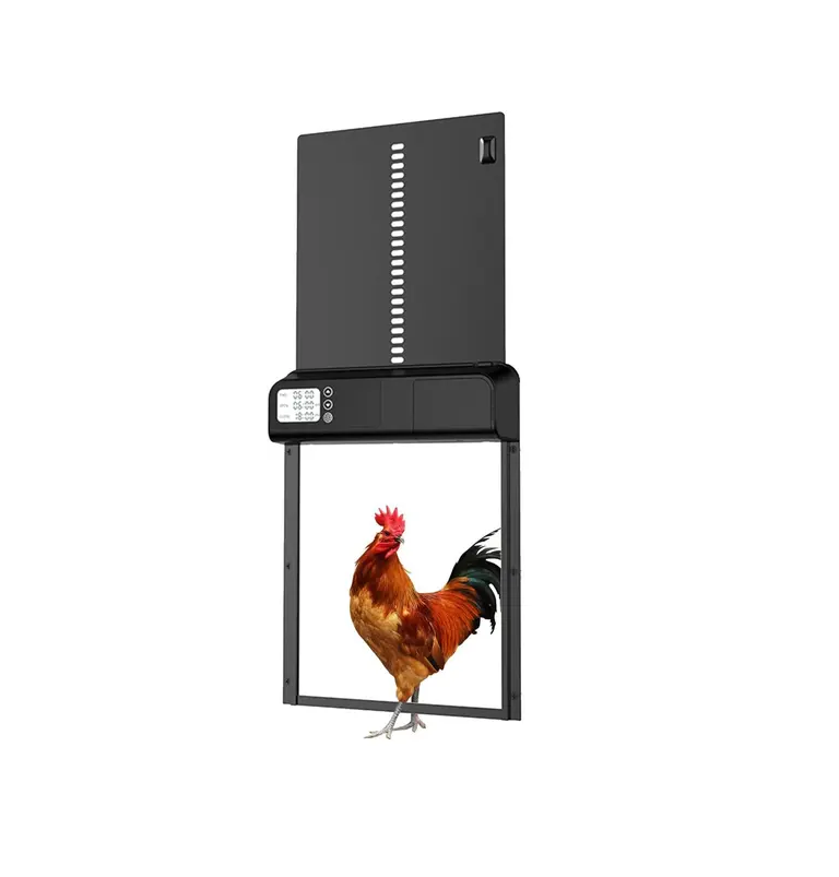 Автоматические двери для курятника с ЖК-дисплеем и таймером (MA-349)