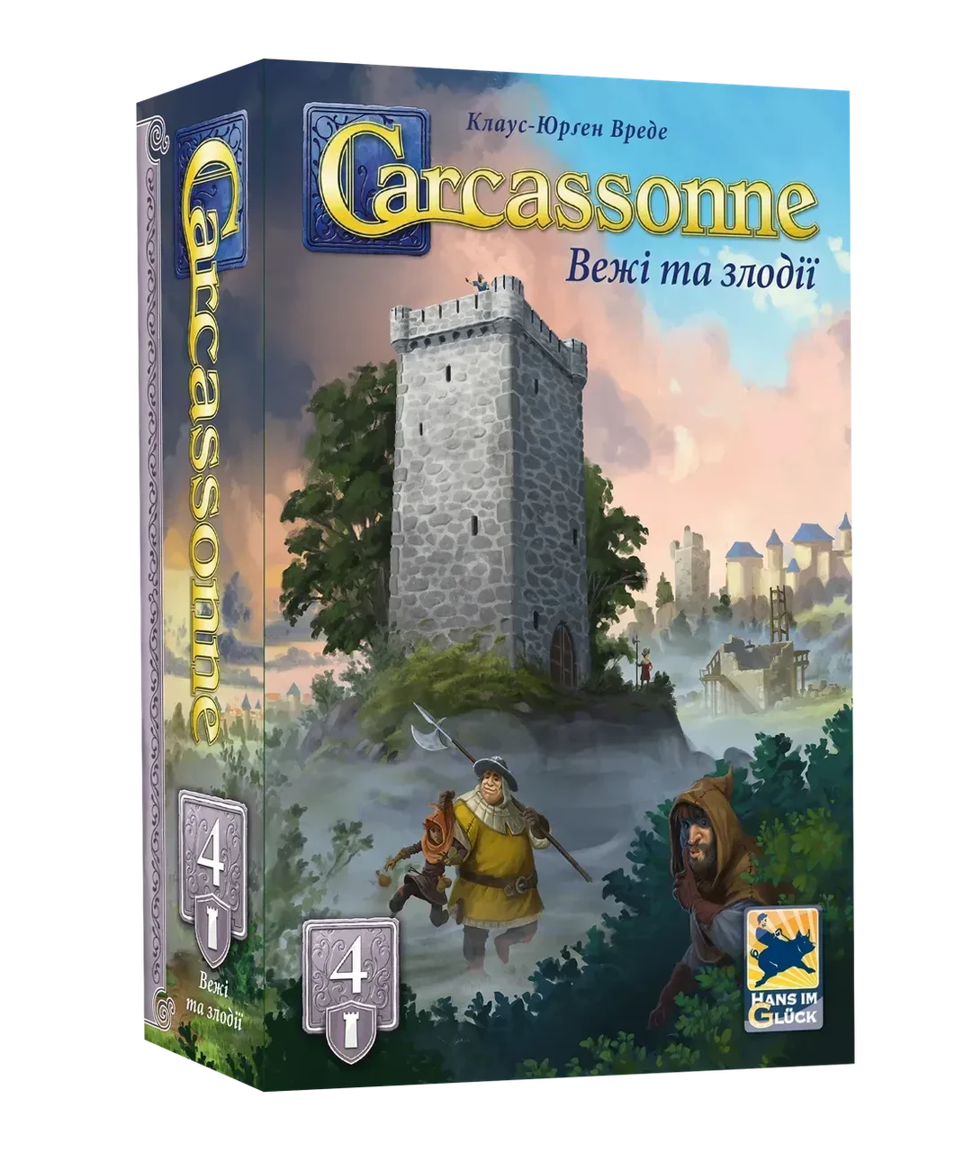 Настільна гра Каркасон: Вежі та злодії укр. (2796785706)