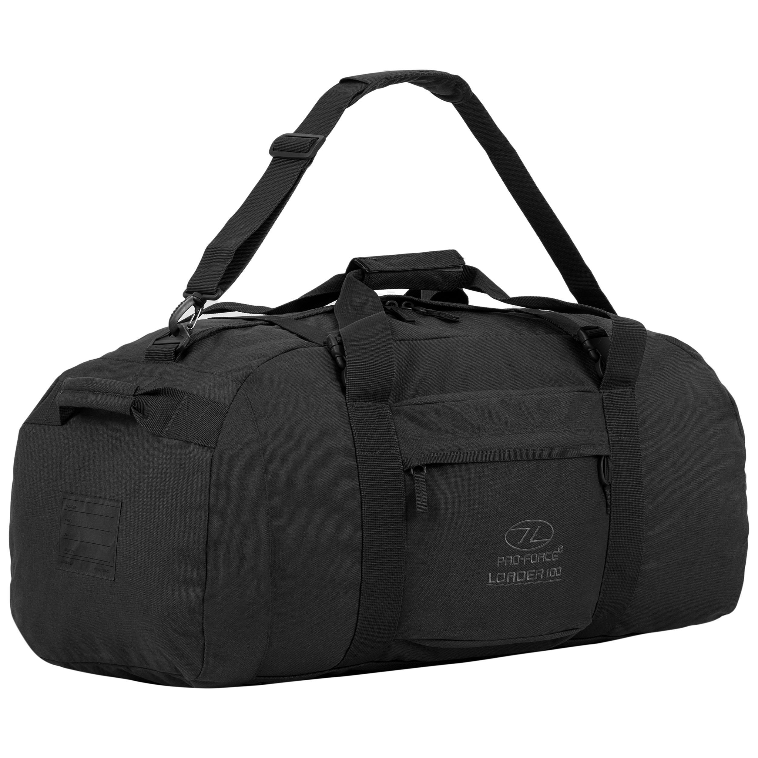Сумка дорожная Highlander Loader 100 Holdall Black (LR100-BK) Сумка дорожная Highlander Loader 100 Holdall Black (LR100-BK)