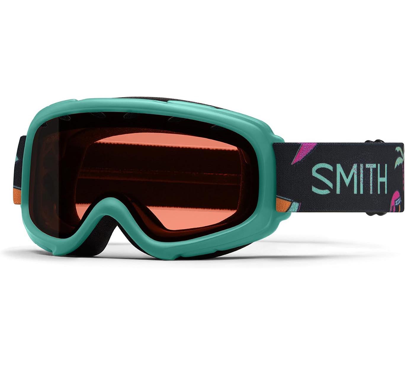 Маска горнолыжная для юниоров Smith Gambler Small-Medium Fit Cat.S2 Jade Multisport (M00635-080) - фото 1