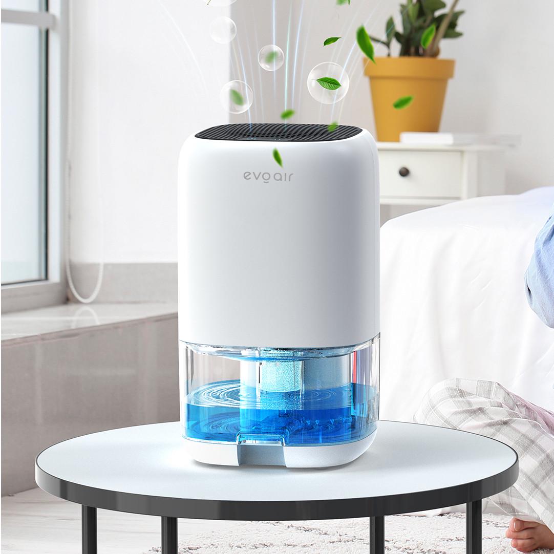 Осушитель воздуха Evoair HUMIX300 300 мл/24 часа бесшумный резервуар 1 л Белый (2681376320) - фото 2 Осушитель воздуха Evoair HUMIX300 300 мл/24 часа бесшумный резервуар 1 л Белый (2681376320) - фото 2