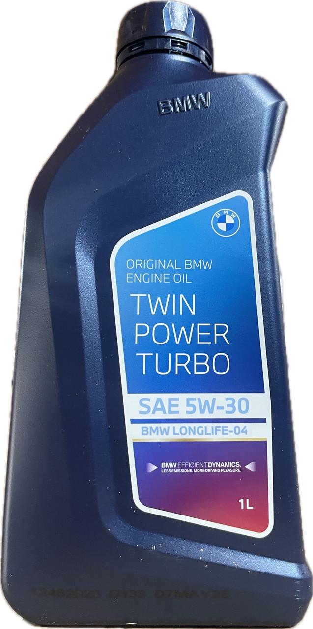 Моторное масло BMW TwinPower Turbo Oil Longlife-04 5W-30 1 л (83212465849) Моторное масло BMW TwinPower Turbo Oil Longlife-04 5W-30 1 л (83212465849)