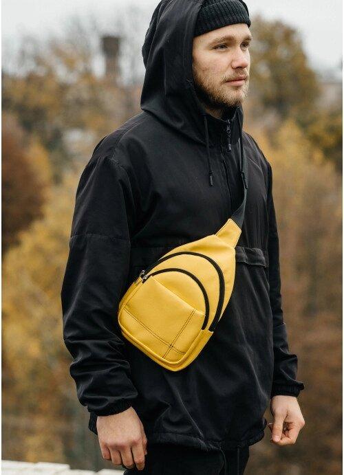 Мужская сумка 783111028m Желтый (14076232) - фото 3 Мужская сумка 783111028m Желтый (14076232) - фото 3
