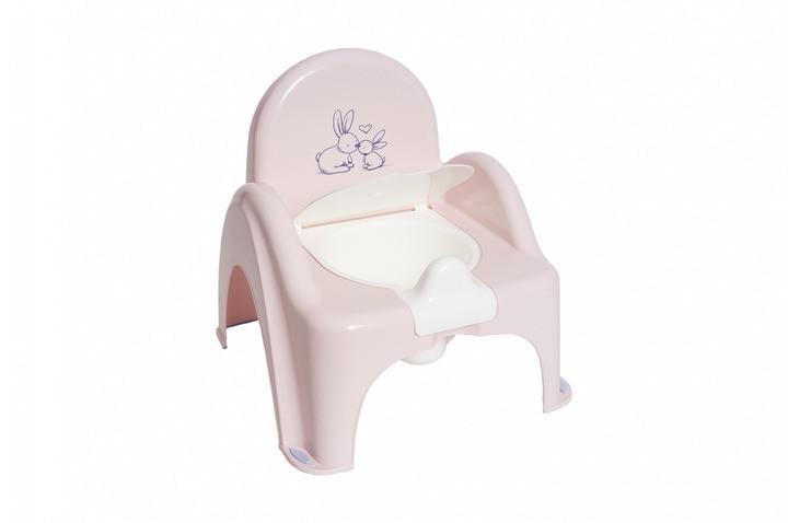 Горшок-стульчик Tega Зайчики KR-012-104 Розовый (5902963008367)