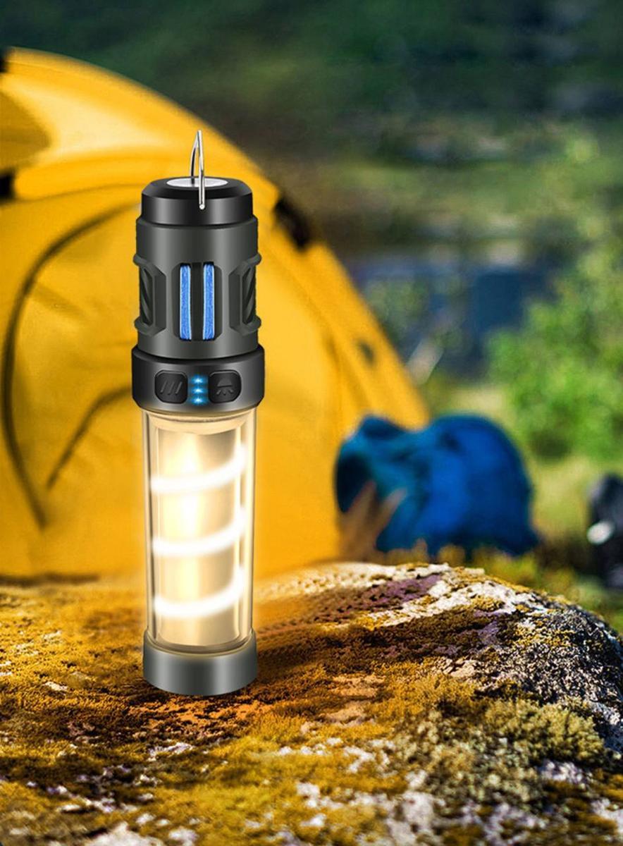 Лампа від комарів на дві пластини багатофункціональна з штативом Black (2624421462) - фото 2 Лампа від комарів на дві пластини багатофункціональна з штативом Black (2624421462) - фото 2