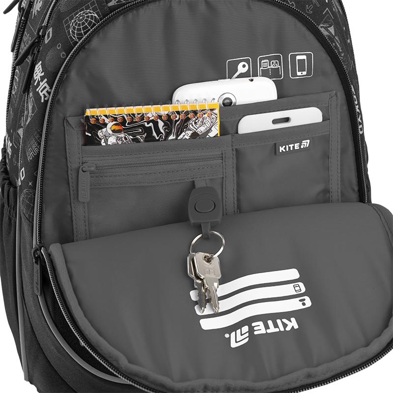 Рюкзак з ортопедичною спинкою для молодших класів KITE Education K25-700M-3 Tokyo (000995265) - фото 6 Рюкзак з ортопедичною спинкою для молодших класів KITE Education K25-700M-3 Tokyo (000995265) - фото 6