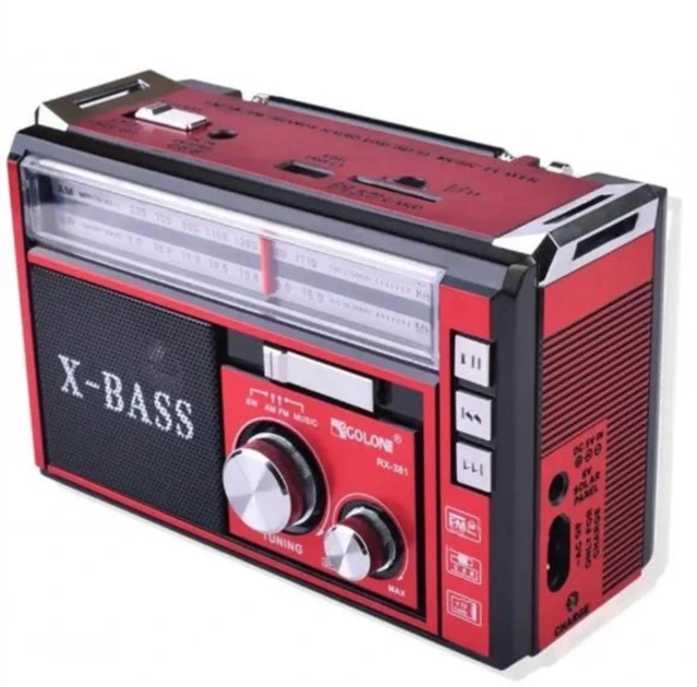 Радиоприемник с фонариком Golon RX-382 MP3 и USB/FM радио (3016) Радиоприемник с фонариком Golon RX-382 MP3 и USB/FM радио (3016)