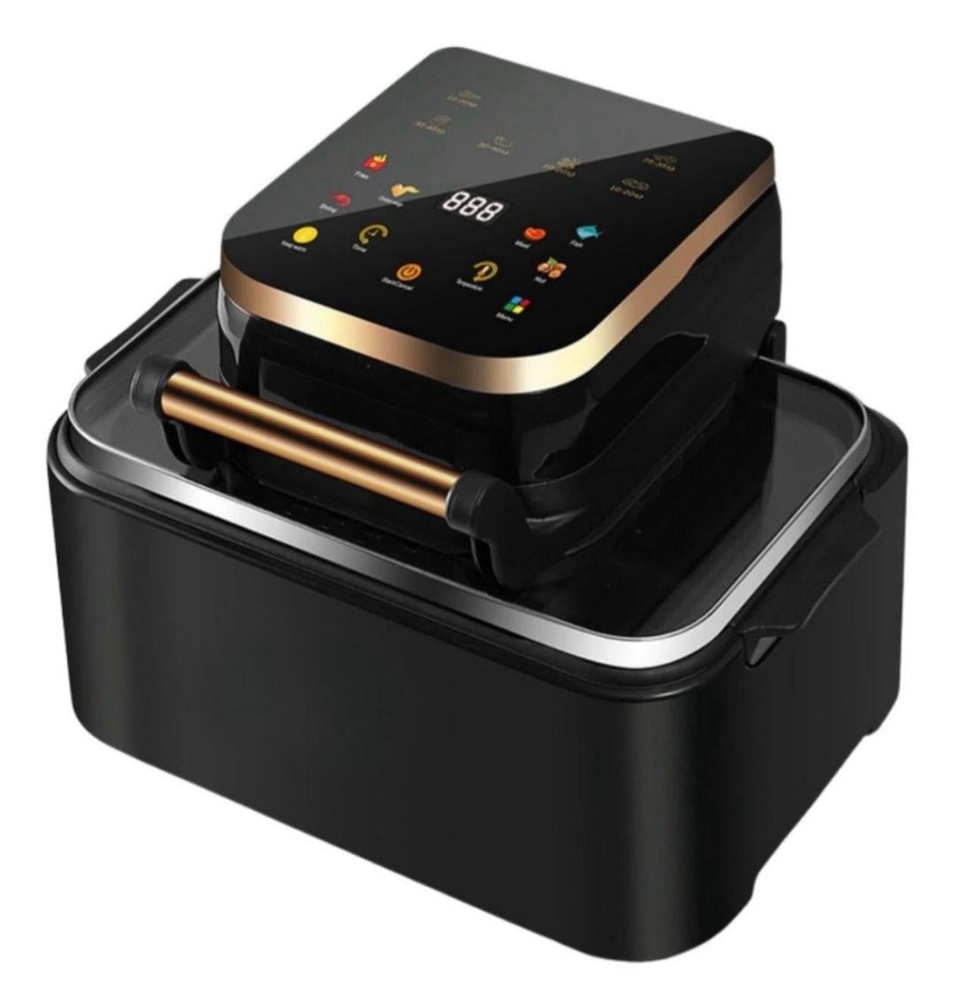 Аерогриль Henschll сенсорний 15 л 3600 Вт Чорний (33703694)