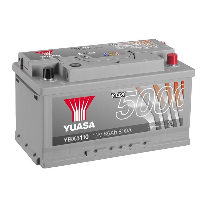 Аккумулятор Yuasa 12 V 85 Ah Silver High Performance Battery YBX5110 (YBX5110)