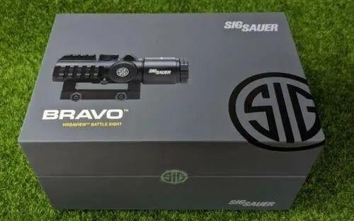 Прицел призматический Sig Optics BRAVO3 BATTLE SIGHT 3X24 мм HORSESHOE DOT ILLUM RETICLE (5003282) - фото 5 Прицел призматический Sig Optics BRAVO3 BATTLE SIGHT 3X24 мм HORSESHOE DOT ILLUM RETICLE (5003282) - фото 5