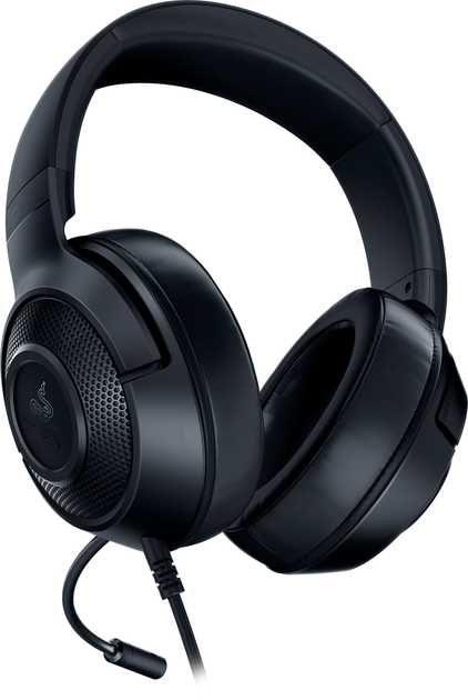 Наушники игровые Razer Kraken X 7.1 звук/микрофон для ПК/PlayStation/Xbox/Switch Black (2570338111) - фото 2