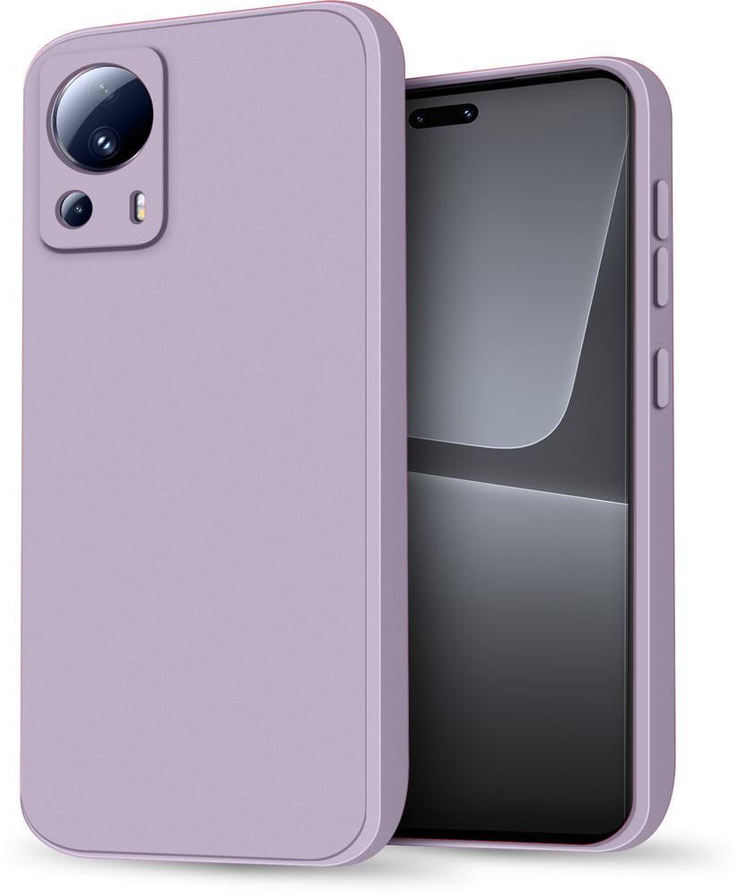 Силиконовый чехол HardCorner Xiaomi 13 Lite (с микрофиброй) Lilac (38323-3B)
