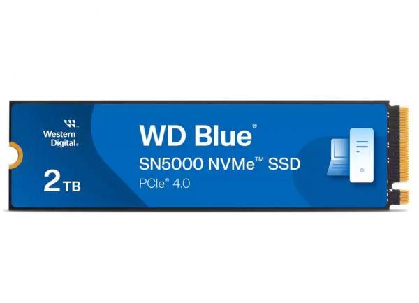 SSD-накопичувач Western Digital Blue SN5000 2Tb PCI-E 4.0 x4 M.2 2280 3D TLC (WDS200T4B0E)