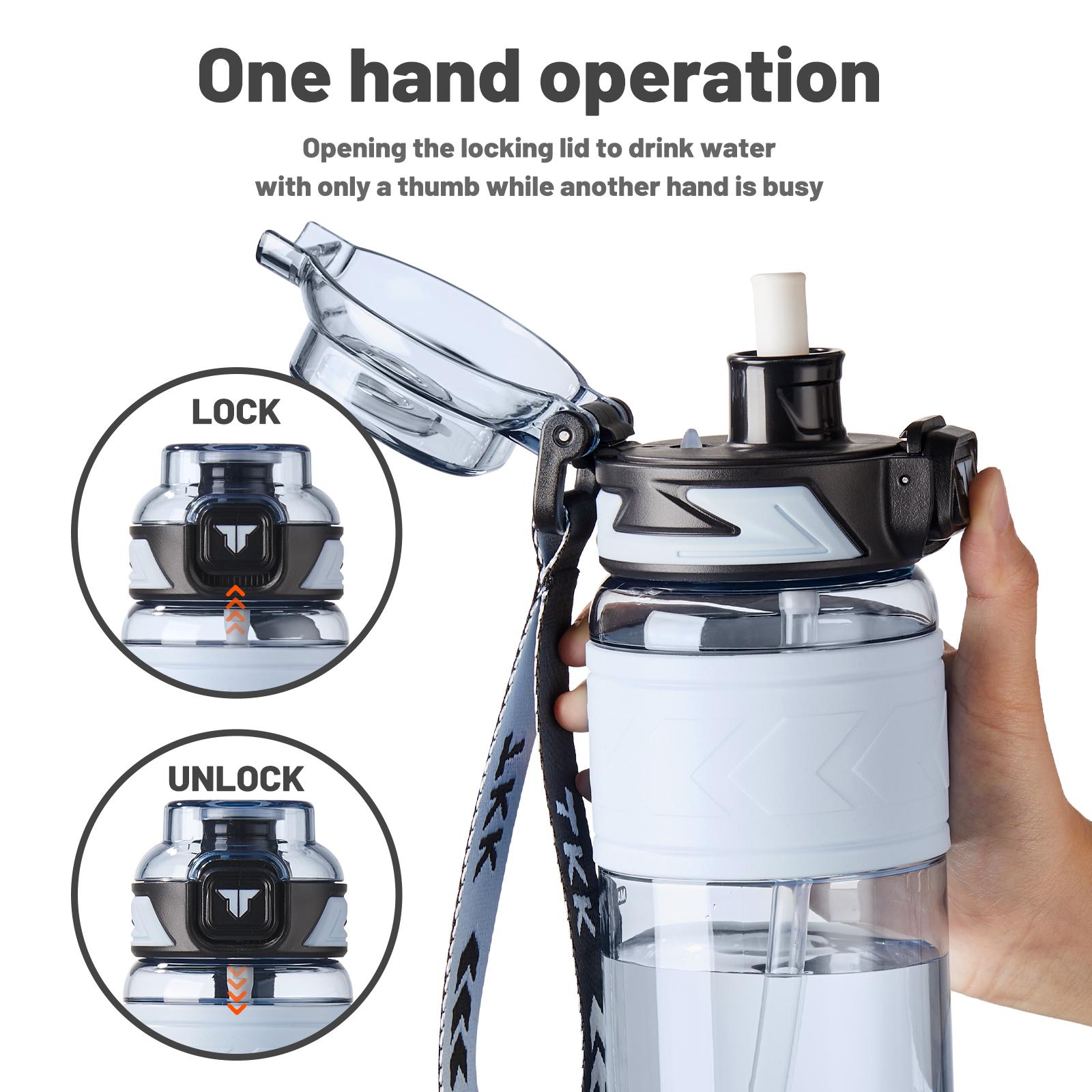 Пляшка для води TKK 1020 Tritan 850 мл Blue (29031401) - фото 3