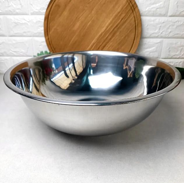 Таз із нержавіючої сталі 45 см (14577) Таз із нержавіючої сталі 45 см (14577)