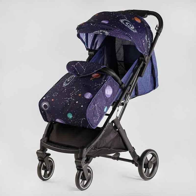 Коляска прогулянкова дитяча Joy Comfort L-41203 Синій космос