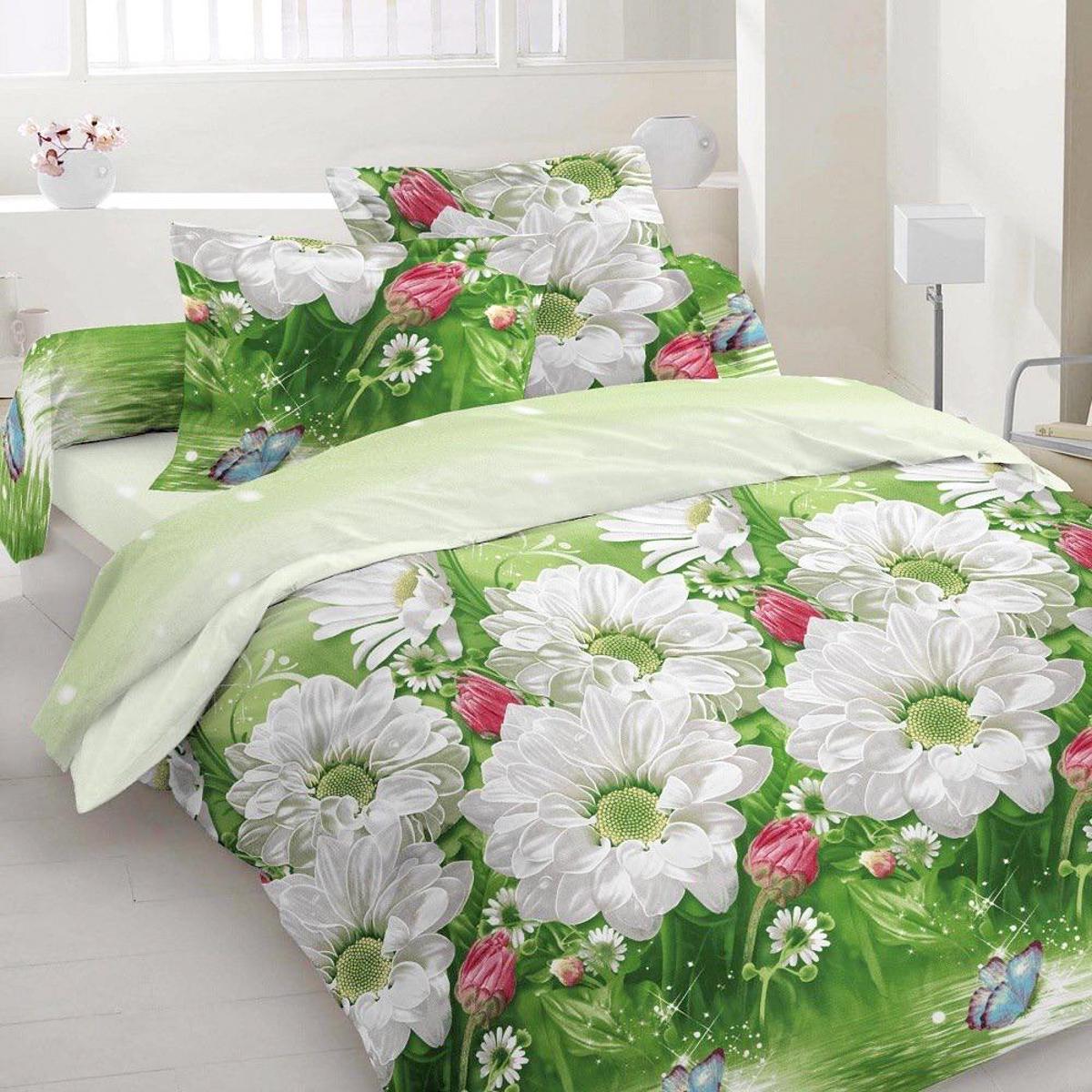 Комплект постельного белья Vital Textile BLе-801-70 бязь голд евро 200х220 см (32913613)