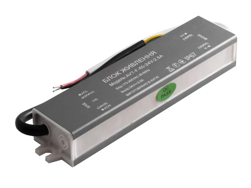 Блок живлення 24 В 60 Вт IP67 (3579)