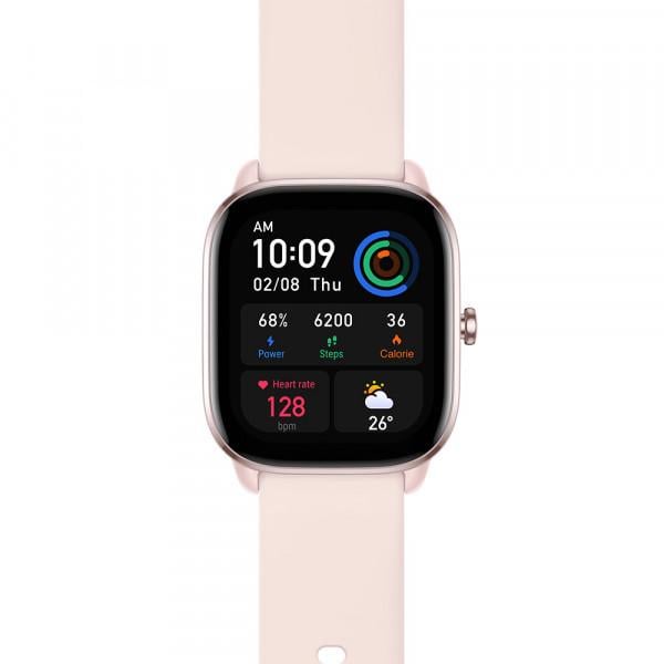 Годинник смарт Amazfit GTS 4 mini Flamingo Pink - фото 3