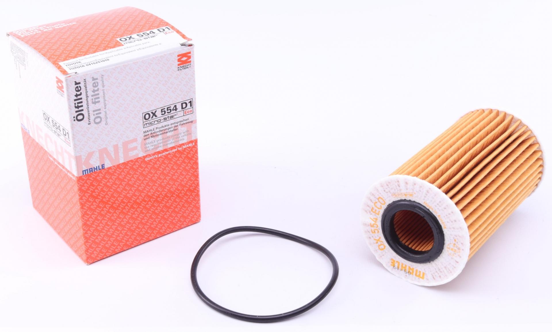 Фильтр масляный KNECHT для Lexus IS II F 5,0i 07-13/LC/RC F 5,0i 16- (OX 554D1)