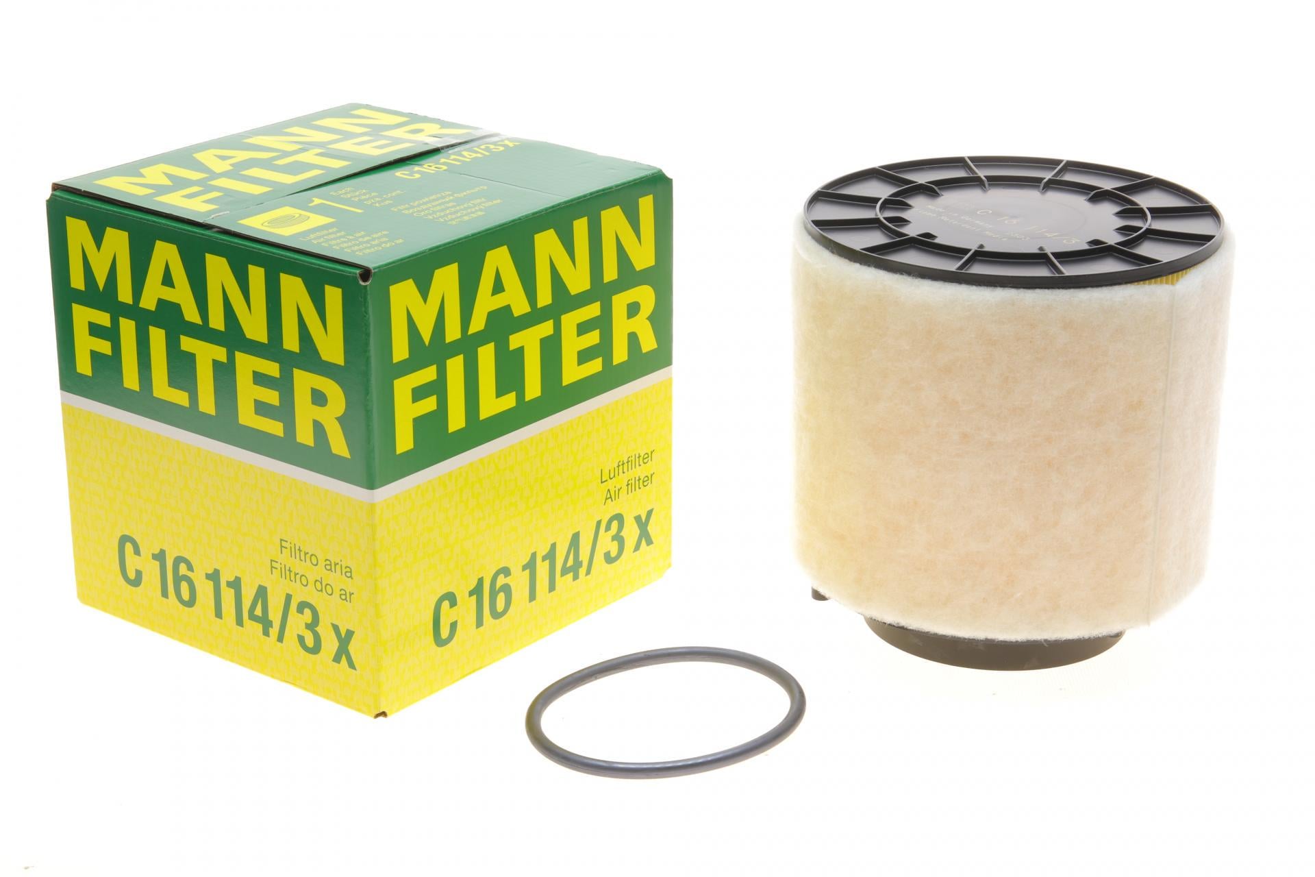 Фильтр воздушный Mann-Filter для Audi A4/A5 2,7TDI/3,0TDI 07-17/Q5 3,0TDI quattro 08- (C 16 114/3 X)