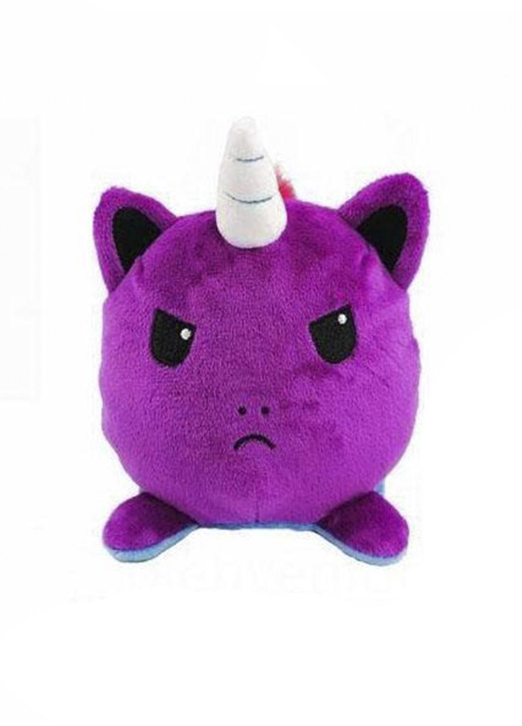 М'яка іграшка єдиноріг двосторонній Good idea веселий сумний Фіолетовий (10561/2U)