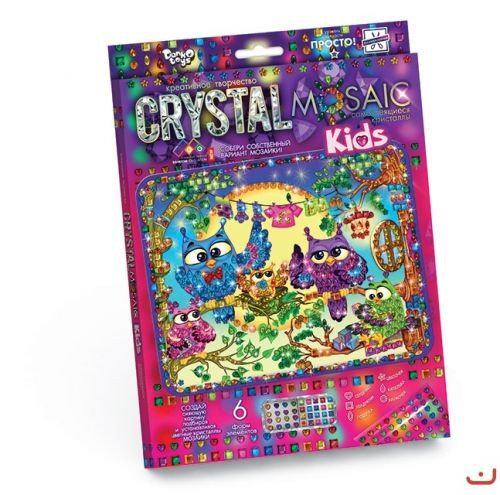 Набір для креативної творчості CRYSTAL MOSAIC KIDS Совушки (777)