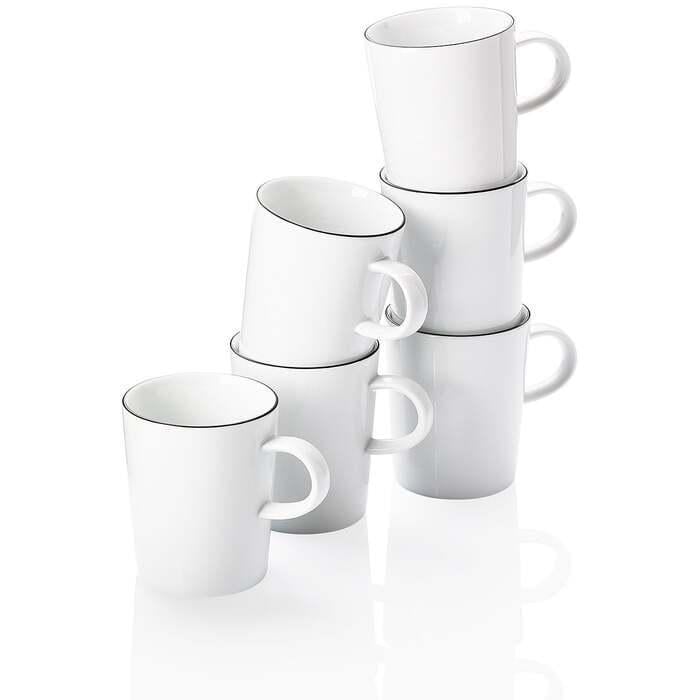 Сервиз чайный Arzberg Arzberg Cucina 6 пр. Черный (2589725)