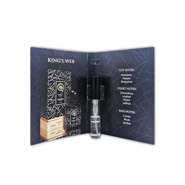 Парфюмерная вода унисекс Marelle Perfumes King's Web 1,5 мл пробник (402371)
