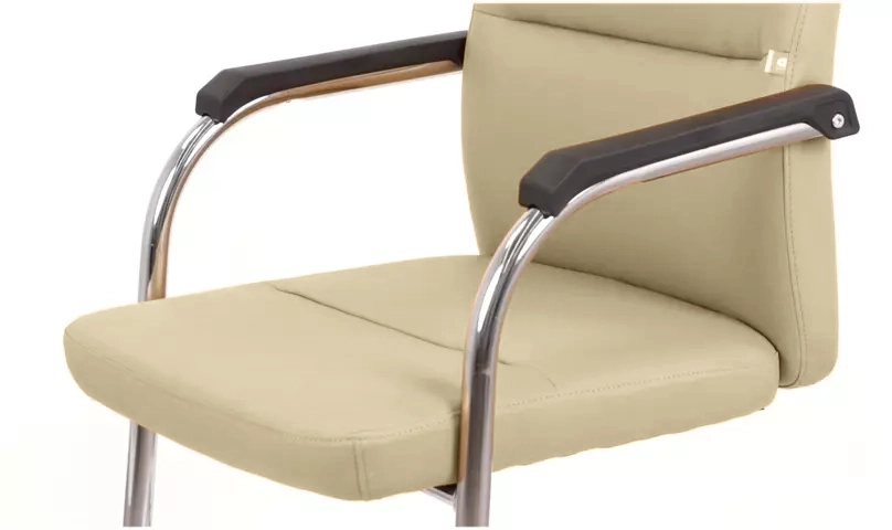 Крісло конференційне шкіряне АКЛАС Натан CH CF Бежевий (00127505) - фото 5 Крісло конференційне шкіряне АКЛАС Натан CH CF Бежевий (00127505) - фото 5